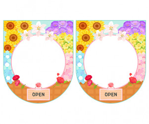 [개별도안] 꽃가게 놀이 가랜드