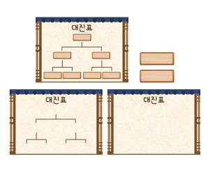 전통놀이 대진표