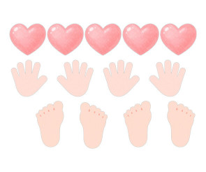 촉감판 (손바닥,발바닥)