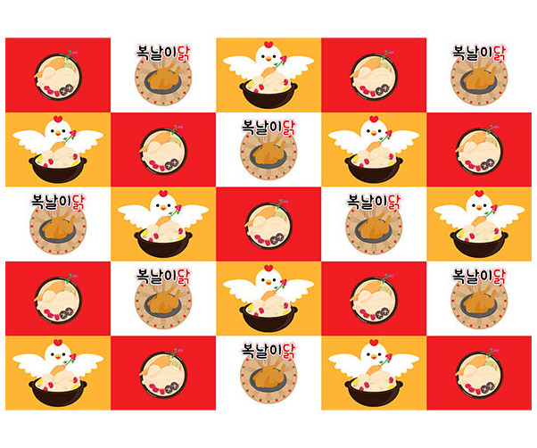 복날이닭 포토월
