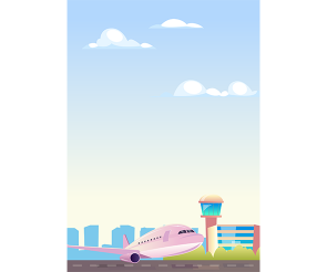 공항 배경