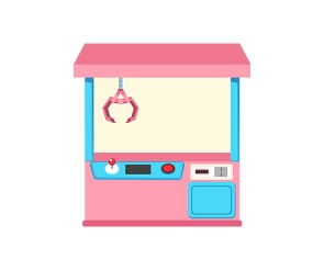 인형 뽑기 기계(인형없는)