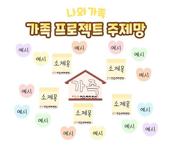가족 프로젝트 주제망