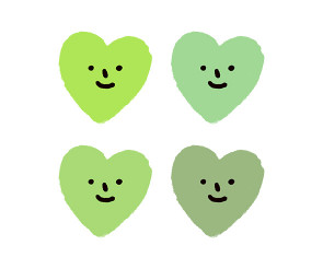 초록 하트