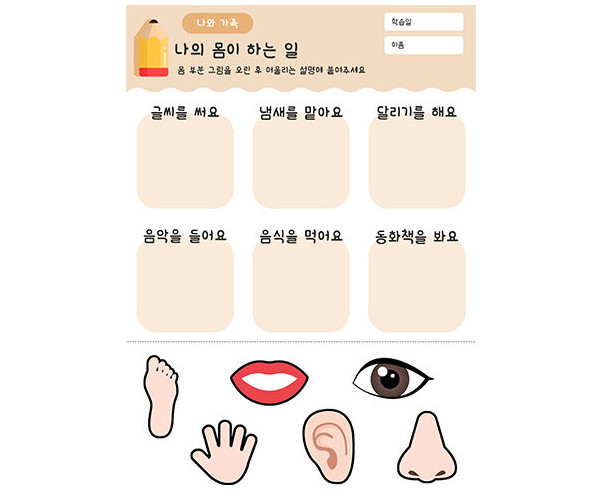 나의 몸이 하는 일