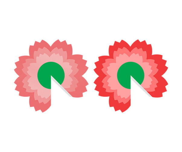 [개별도안] 카네이션 모자 만들기