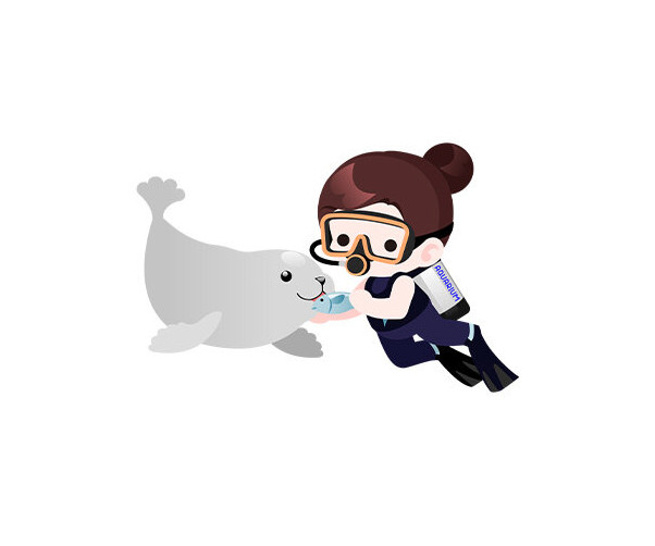먹이 주는 아이