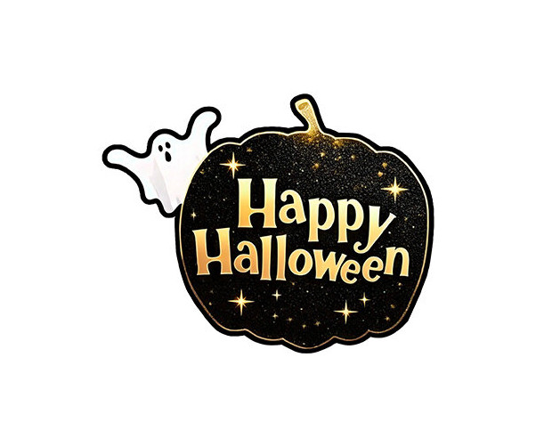 HAPPY HALLOWEEN 잭오랜턴 토퍼