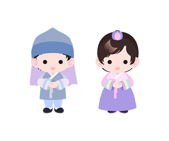 한복 입은 아이