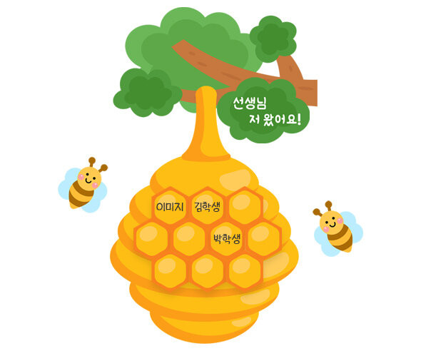 벌집 출석판