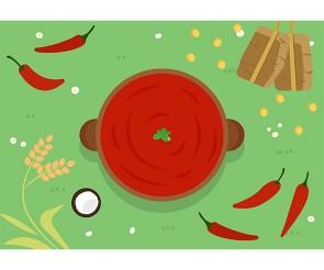 장 담그기 배경