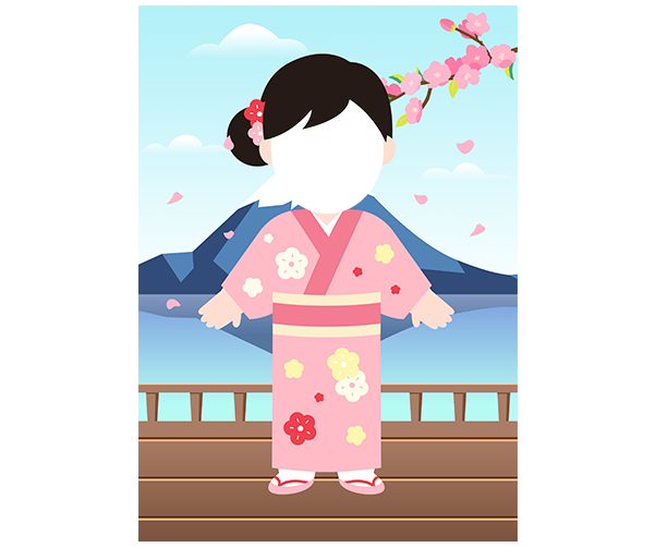 일본 배경 합성이미지