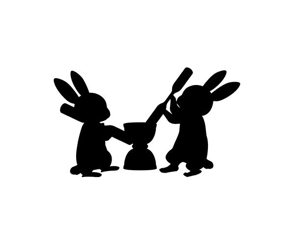 달토끼 그림자
