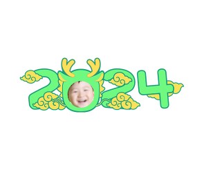 2024년 청룡 합성이미지