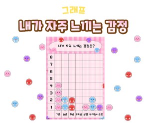 내가 자주 느끼는 감정 그래프