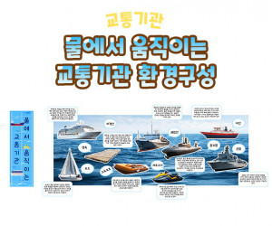 물에서 움직이는 교통기관 환경구성