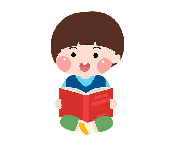 책 읽는 아이 (남아)