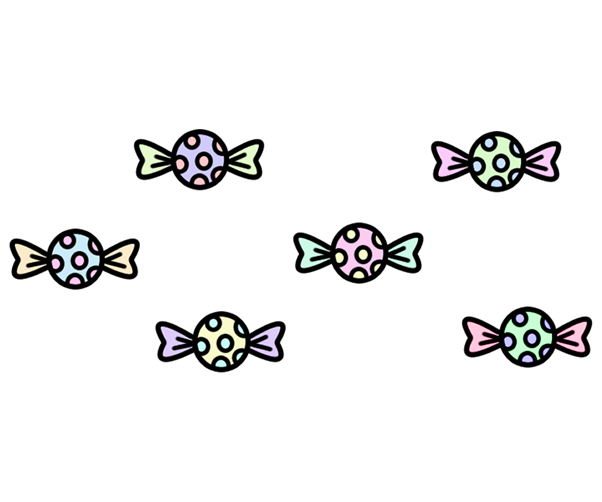 사탕 6종