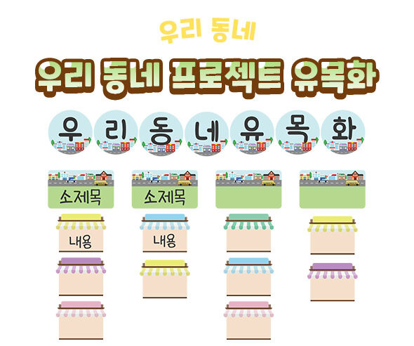 우리 동네 프로젝트 유목화