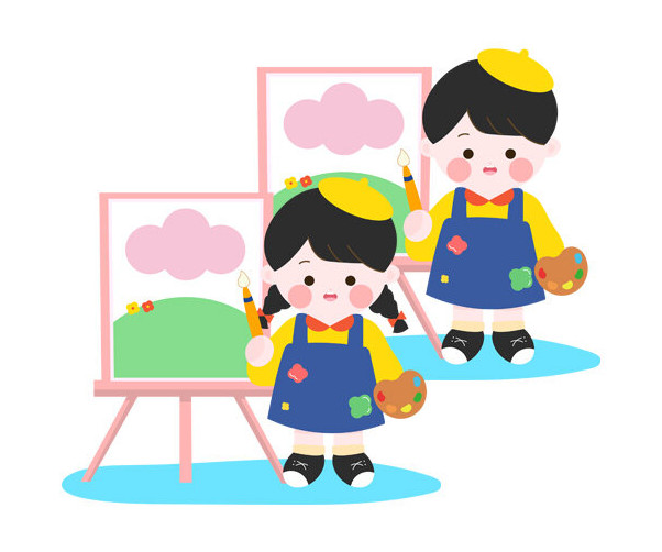 그림 그리는 아이