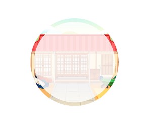 시골집 라벨