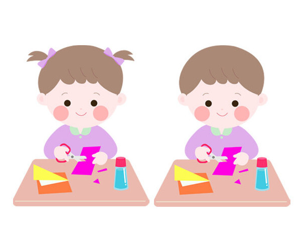만들기 하는 아이