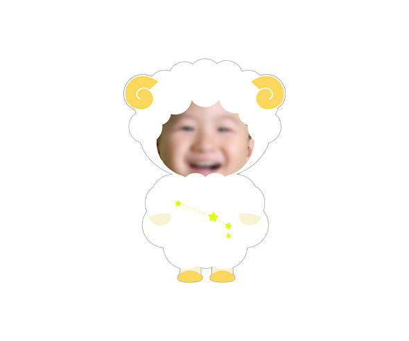 양자리 합성이미지