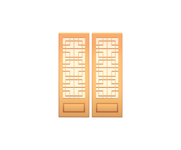 한옥 문틀