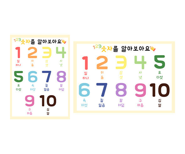 숫자 알아보기