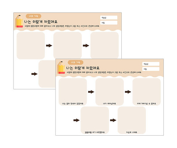 나는 이렇게 자랐어요