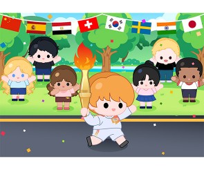성화봉송 배경