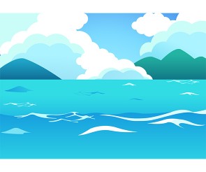바다 배경