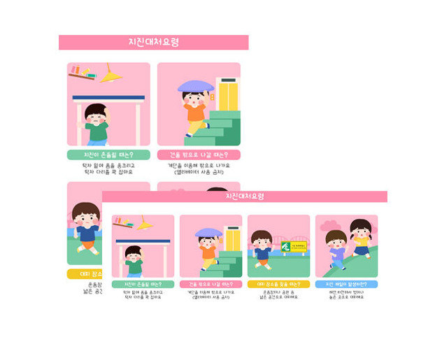 [개별도안] 지진 대처 요령