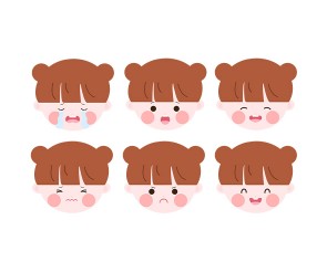 표정(여아)