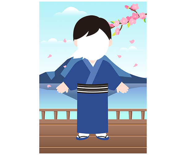 일본 배경 합성이미지