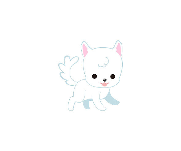 강아지(백구)