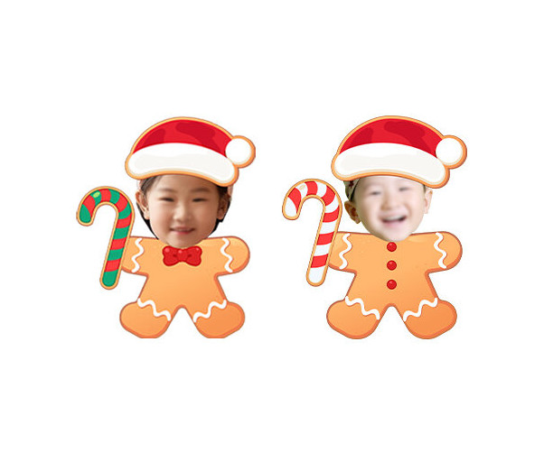 크리스마스 쿠키 합성이미지