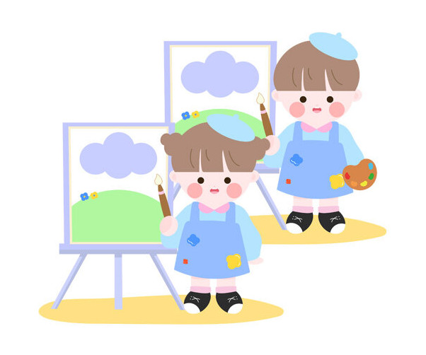 그림 그리는 아이