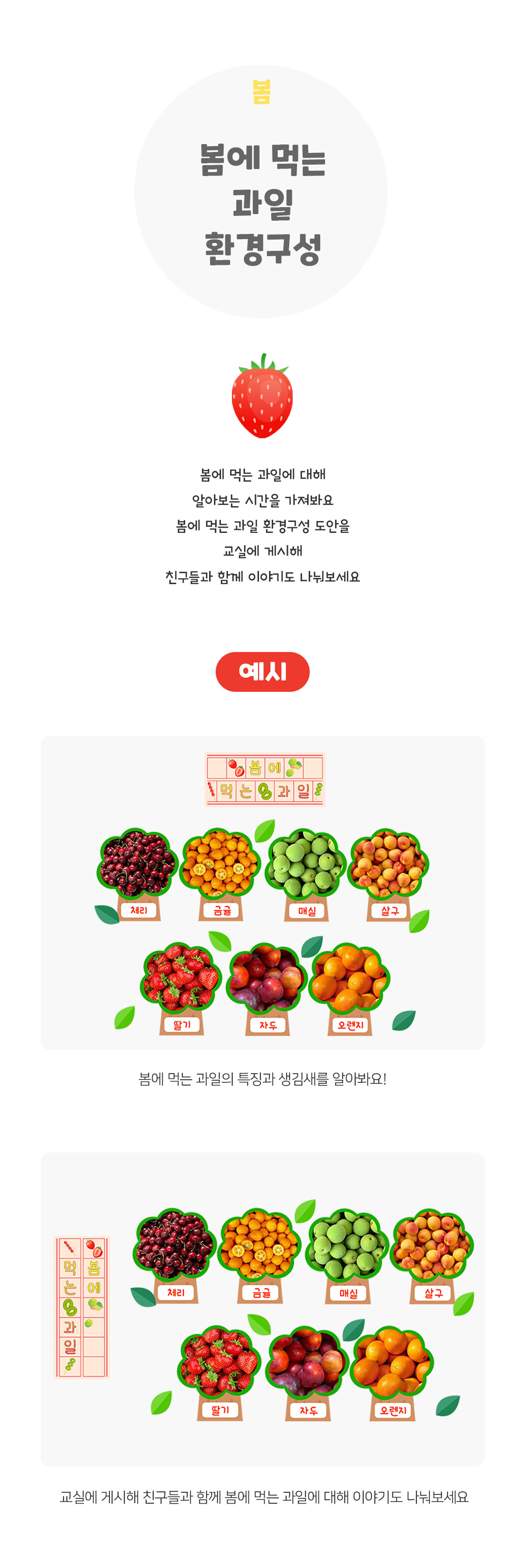 봄에먹는과일환경구성