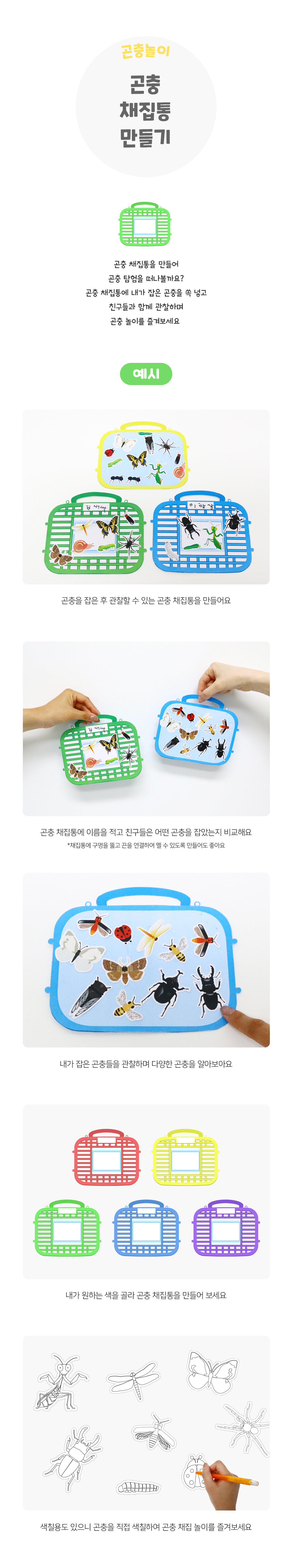 곤충채집통만들기 곤충채집통만들기