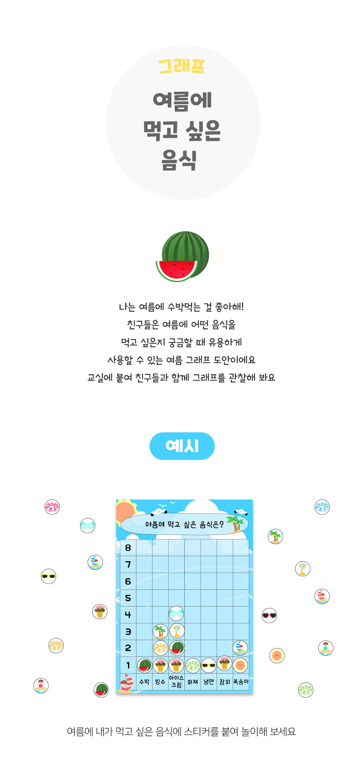 여름에먹고싶은음식그래프 여름에먹고싶은음식그래프