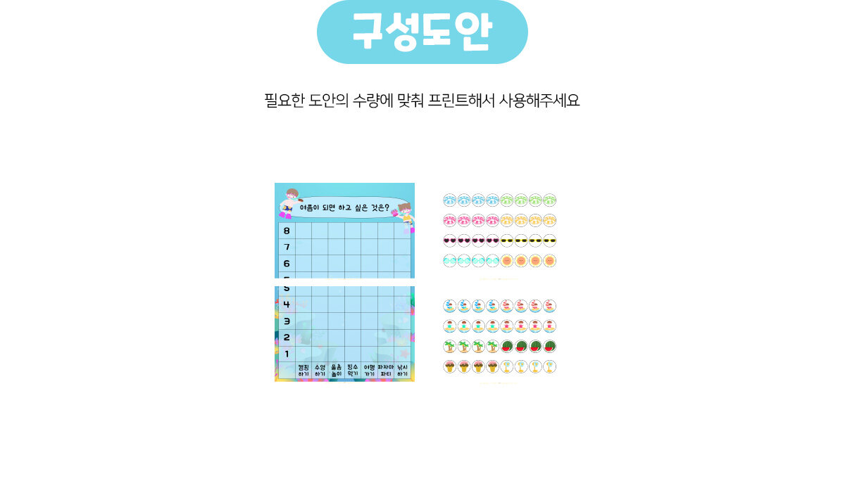 여름이되면하고싶은것그래프