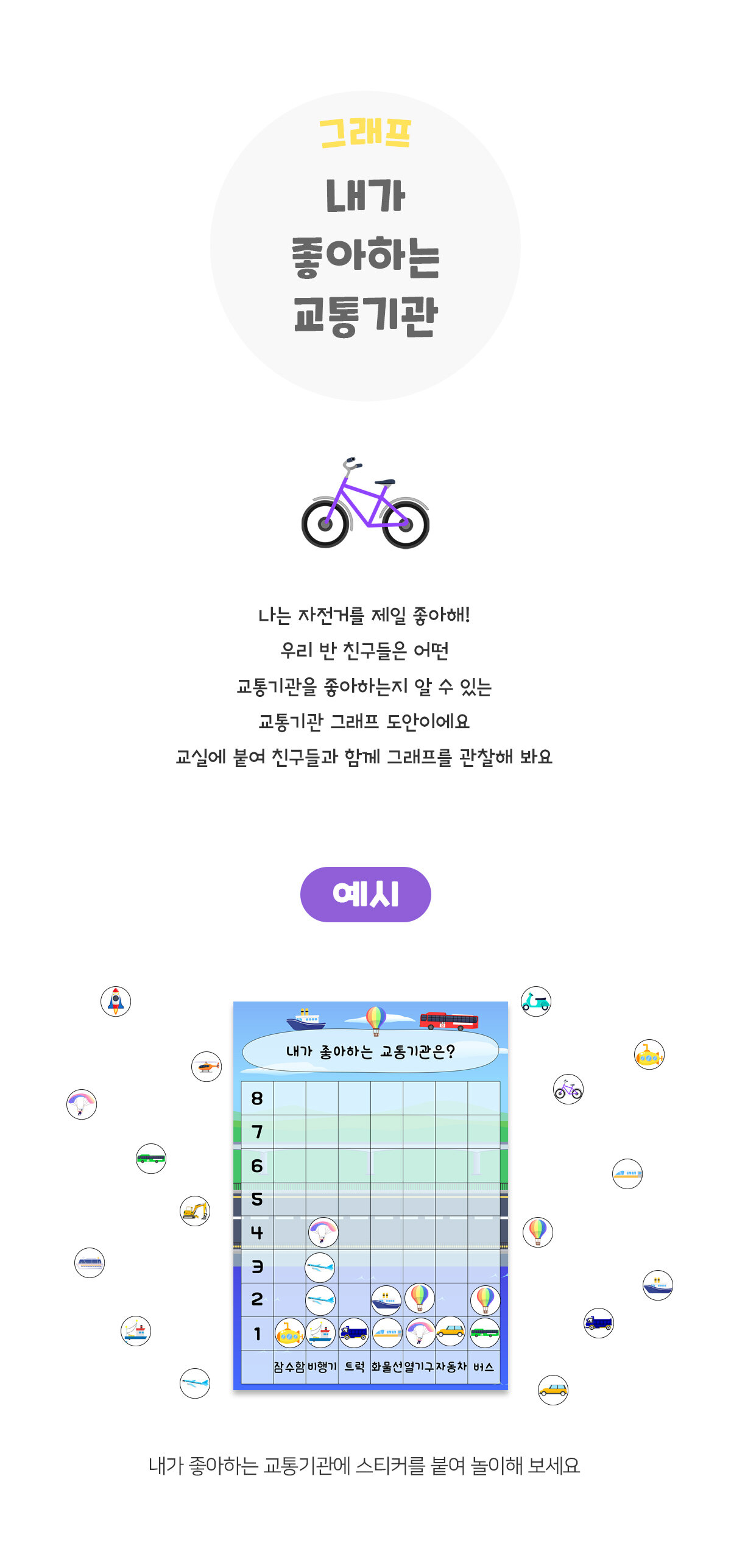 내가좋아하는교통기관그래프