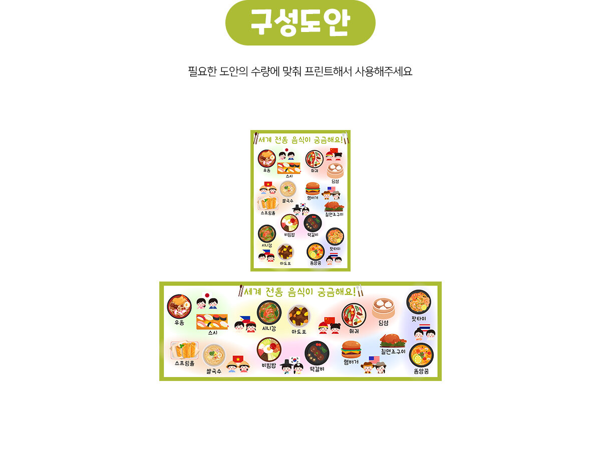 세계전통음식이궁금해요포스터 세계전통음식이궁금해요포스터