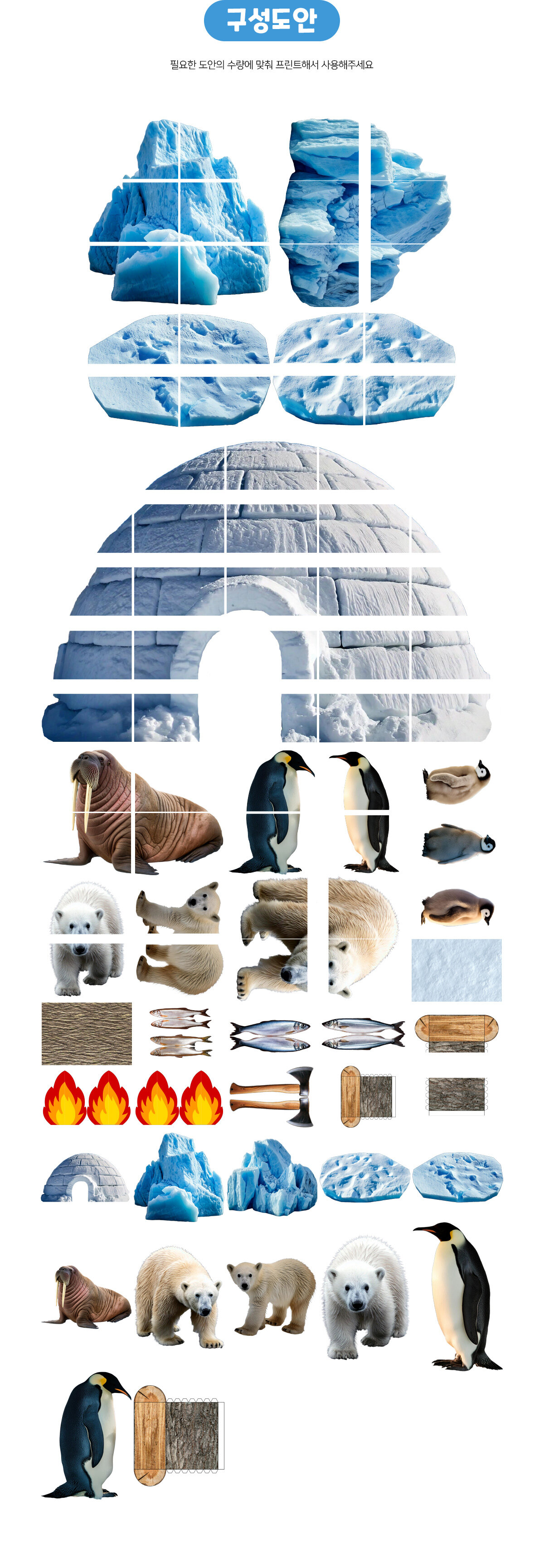 극지방탐험놀이 극지방탐험놀이