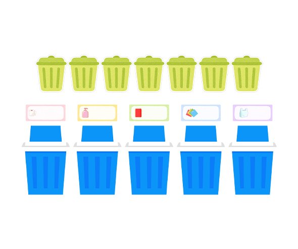 분리수거판 (문구없음)