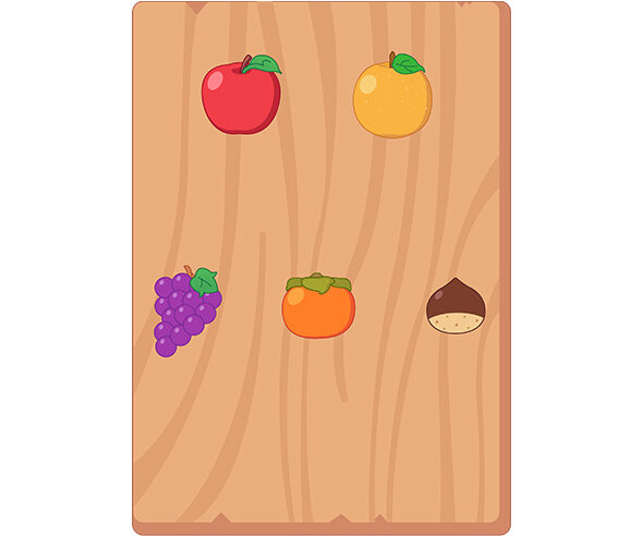 과일 트럭 메뉴판 (문구없음)