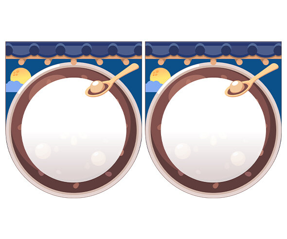 [개별도안] 맛있는 팥죽 가게 가랜드