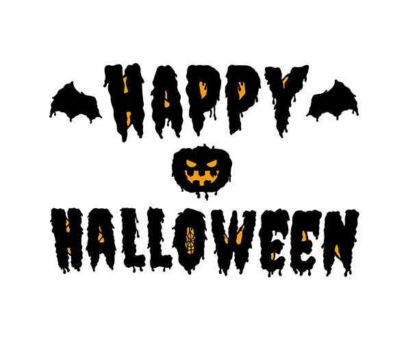 HAPPY HALLOWEEN 레터링