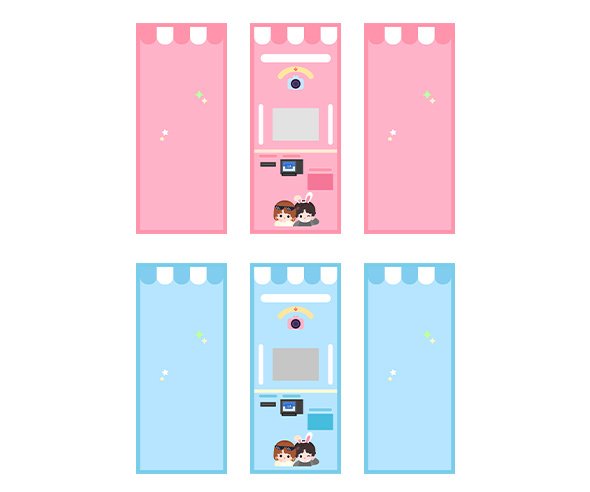 인생네컷 기계 (문구없음)